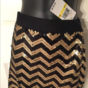 Michael Kors NWT metallic skirt